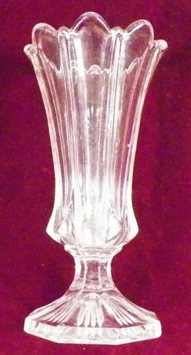 Mayflower Duquesne Portland Vase US Glas 15121 klar EAPG 1910 antik - Bild 4 von 6