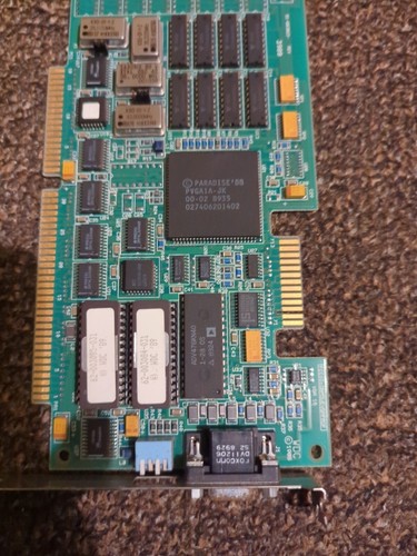 Western Digital 61-603023-02 16-Bit ISA VGA Video Graphics Card No.6 - Photo 2/8