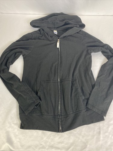 Kavio Girls Sz L Black “Straight Outta Dance Class” Zip Up Hooded Jacket - Picture 3 of 7