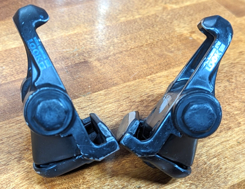 Vintage Look clipless pedal set - Picture 2 of 8