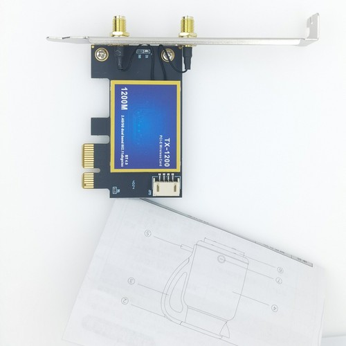 TX-1200 Network Card AdapterSupports For 2.4Ghz-300Mbps/5Ghz-867Mbps Rate - Photo 15/18