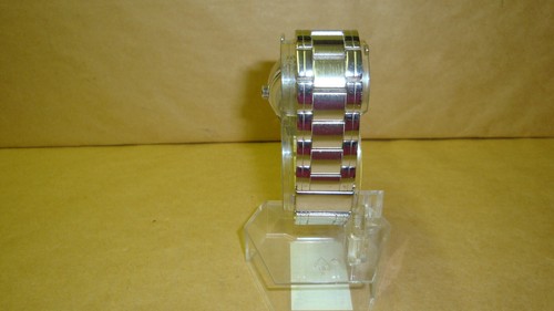 NEU UHR FÜR HERREN JAPAN UHRWERK EDELSTAHLBODEN BASISMETALL LÜNETTE - Bild 6 von 10