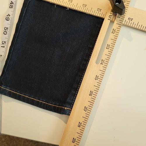 American Eagle Outfitters Stretch Skinny Blue Dark Wash Jeans Womens 4 Short - Picture 9 of 14