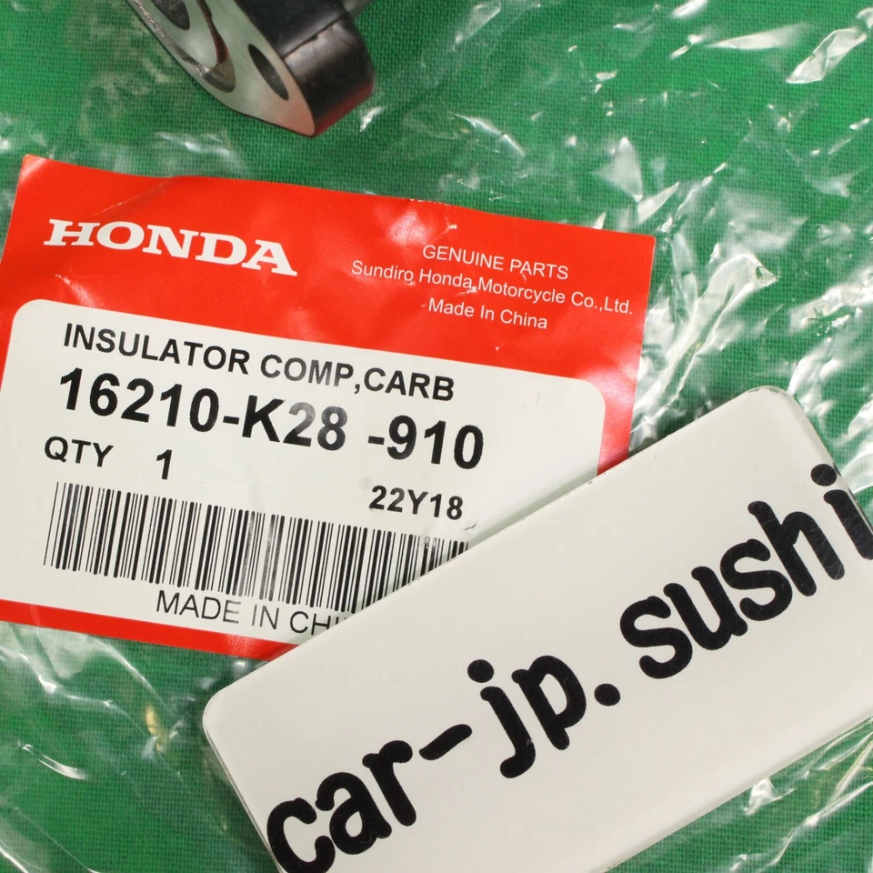 HONDA ПОДЛИННЫЙ НОВЫЙ ИЗОЛЯТОР КАРБЮРАТОРА 2014-2018 CRF125 F/FB 16210-K28-910 - Изображение 3 из 4