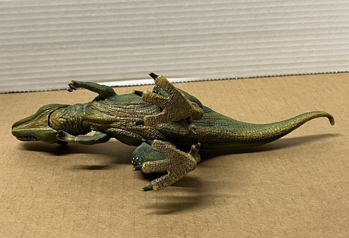 Schleich 2011 Figura Giocattolo Mascella Mobile Tyrannosaurus Rex Dinosauro T-Rex - Foto 9 di 11
