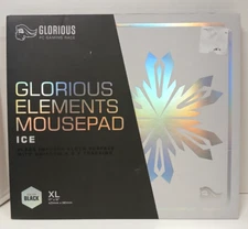 Glorious Elements XL Mousepad (17"x15") - Ice Black