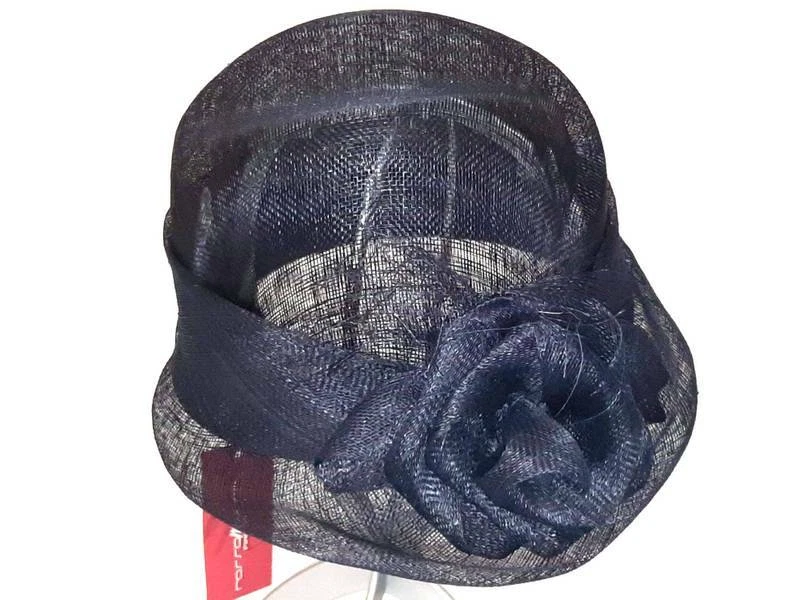 ROSSOMENTA CAPPELLO CERIMONIA PORKY 100% CANAPA VARI COLORI - Immagine 2 di 4