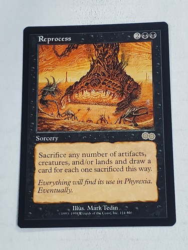 MTG Reprocess (Urza's Saga/Black/R) - BGM - Picture 1 of 2
