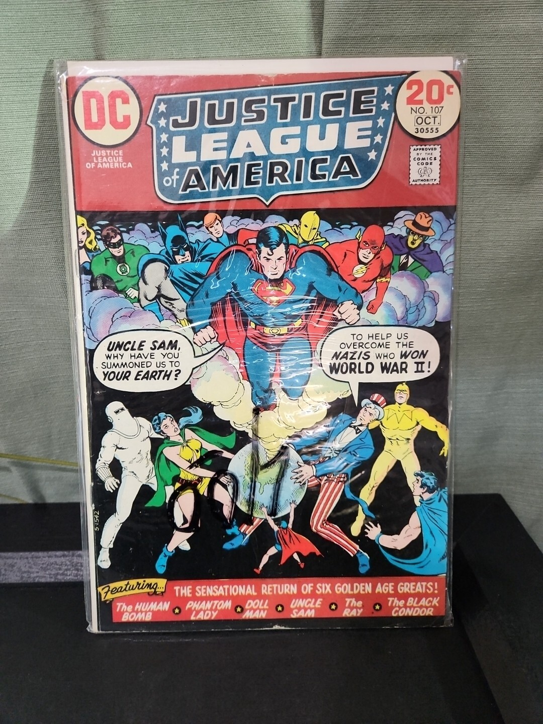 Justice League of America #107 (DC Comics September-October 1973)