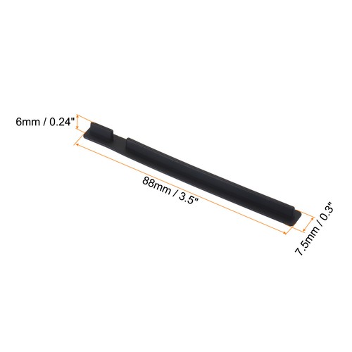 10 pièces capuchons de conduit de port PCI Express X16 pour extrémité féminine PCI-E X16, noir - Photo 2 sur 7
