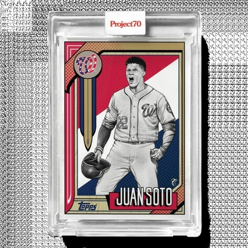 2021 Project 70 #544 1987 Juan Soto by Mister Cartoon Nationals (PR=957)