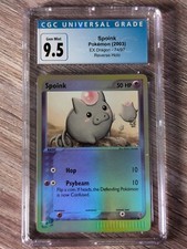 2004 EX Dragon Spoink Reverse Holo #74 CGC Gem Mint 9.5/10