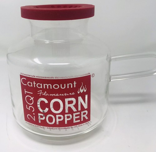 glass corn popper