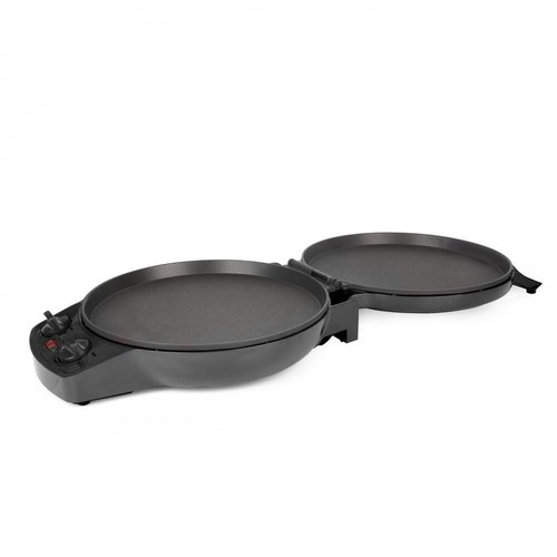 Courant 12 Inch Electronic Pizza Oven 180° Multi Purpose Dual Griddle Black OB - Picture 4 of 9