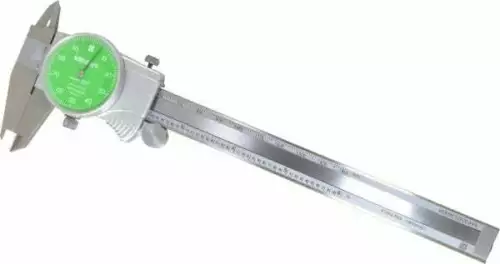 Mitutoyo 0mm to 6" Range, 0.001" Graduation, 0.1" per Revolution, Dial Calipe...