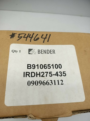 BENDER IRDH275-435 MONITORGROUND FAULT INSULATION RESISTANCE FOR AC AC/DC - Picture 4 of 12