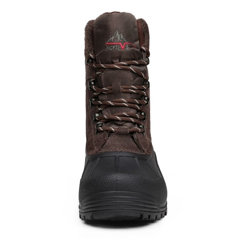 Men's Winter Boots Waterproof Insulated Hiking Snow Warm Ski Shoes US Size 6-15 - Picture 13 of 15