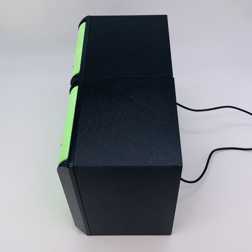 Vaensong VS12 Pair of 5” Wired Speakers w/ USB & 3.5mm Audio Jack Portable Green - Afbeelding 8 van 12