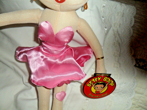 BETTY BOOP -BRIGHT PINK DRESS 'MARI LYN" VINTAGE DOLL - 18" - 1999 - Picture 2 of 9