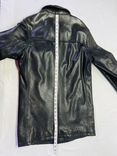 DKNY Donna Karan NY Men’s Leather Jacket Dark Brown Size SMALL - 第 11/13 張圖片