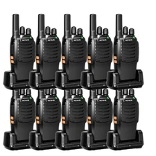Long Range Walkie Talkie Retevis H777 2W Two Way Radio For Factory/Store 10Pack