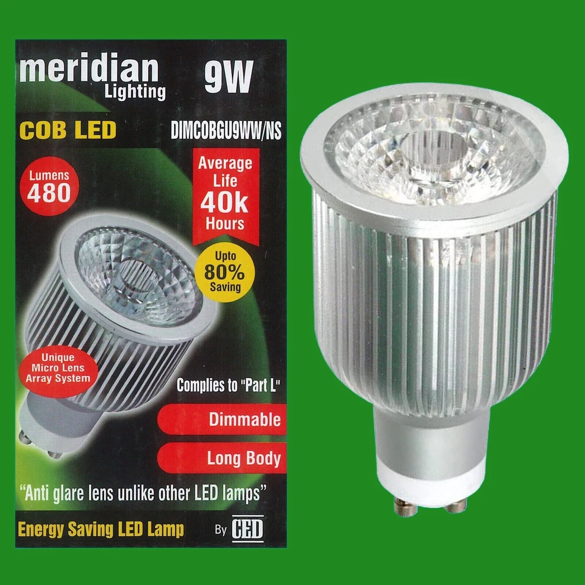 Gu10 long cheap barrel bulb