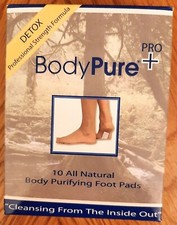 New BodyPure 20 Pro Detox, Detoxification Foot Pads 2 Boxes Of 10 USA Made