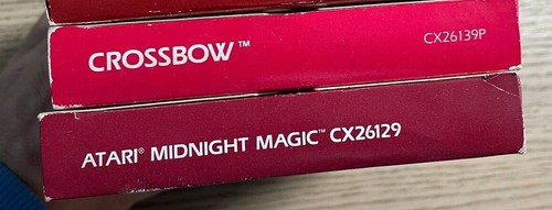 Atari Lot X 2: MIDNIGHT MAGIC - CROSSBOW - ATARI 2600 - RAR - Bild 2 von 3