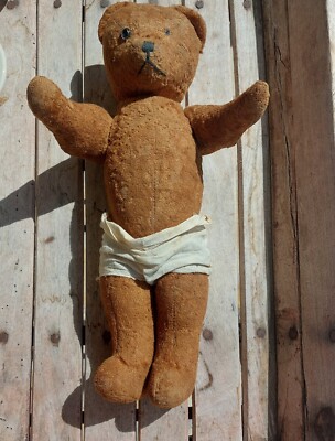 Trois Teddies:Teddy-Ours / Grumpy: clair / doré, les années 1930 et