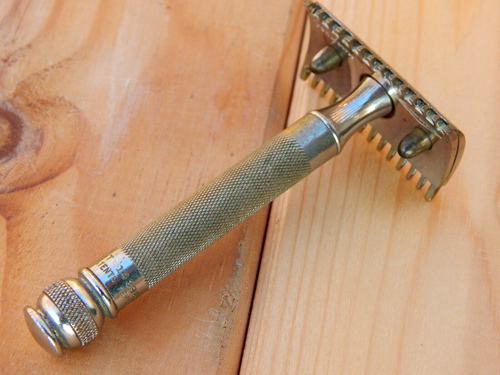 Vintage Gillette Herren 3 Stück Rasierhobel Pat. 133963 um 30 - Bild 12 von 16
