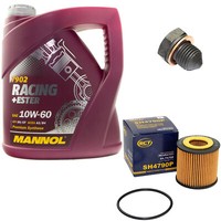 MotoröL ÖLfilter SH4790P 10W60 4 Liter + ÖLablassschraube FüR Seat Ibiza Vw Fox
