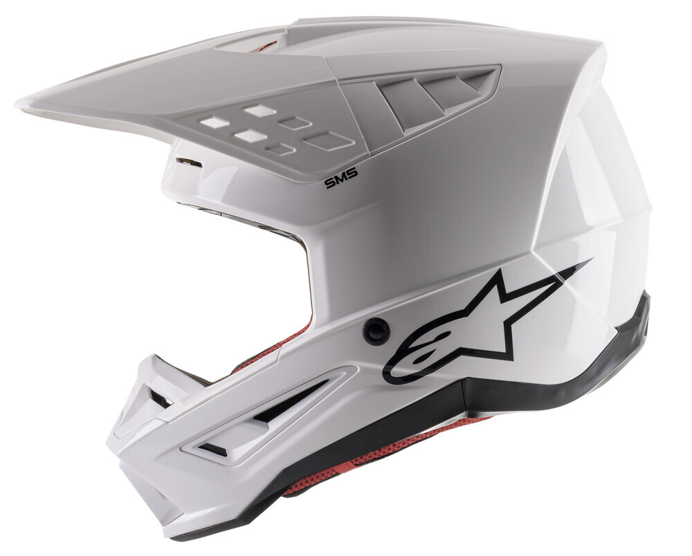 Alpinestars S-M5 ACTION Cross Enduro Motorcycle Helmet White Blue White 199919 Zoom - Foto 4