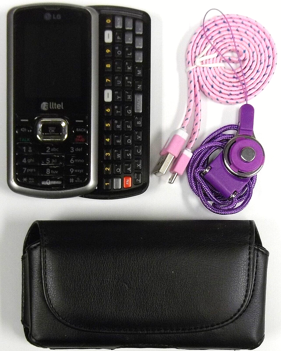 LG Banter AX265 - Gray and Black ( Alltel ) Rare Keyboard Phone
