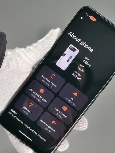 Asus ROG Phone 7 Pro 5G - Android 13 - Unlocked - 50MP - 16+512GB Good Condition - Afbeelding 8 van 15