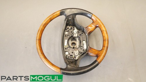 Mercedes S550 2009 volante negro grano madera OEM - Imagen 4 de 9