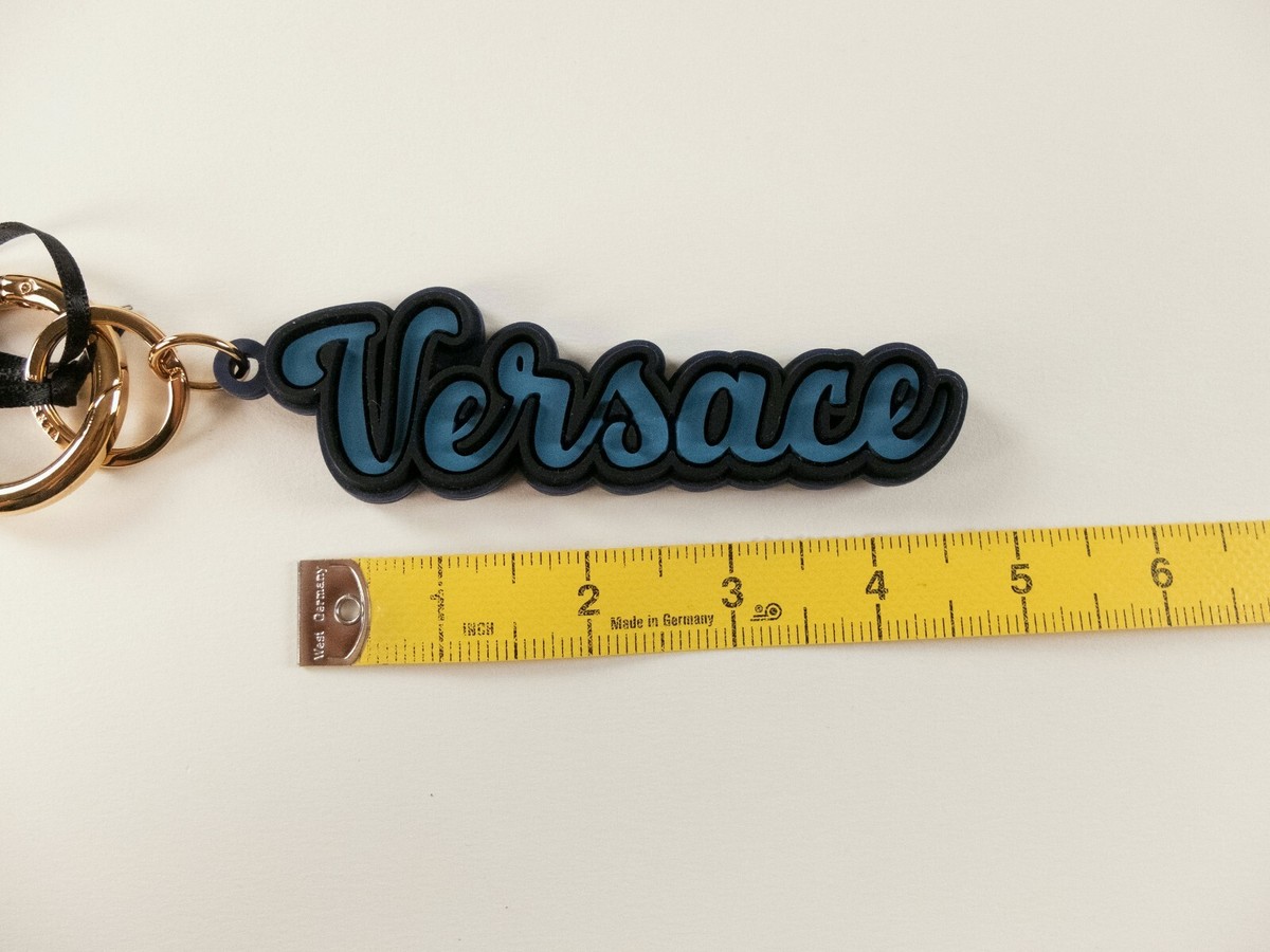即発送【VERSACE】Varsity Logo Silicone Key Chain キーリング Versace Varsity Silicone Key Ring / Key Chain Authentic | eBay