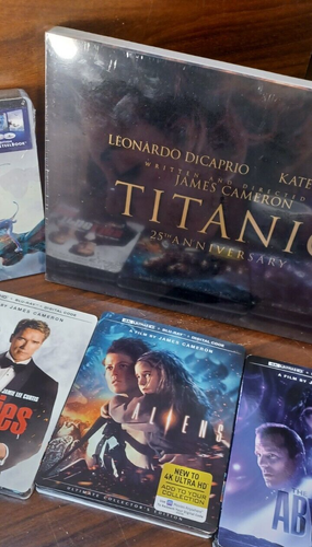 Avatar 1 + 2 4K Digibooks + Abyss /True Lies /Aliens + Titanic Boxset (4K)-NEW! - Picture 4 of 8