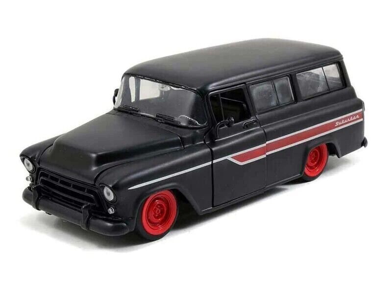 ジェイダトイズ JT 1/24 1957 シボレー サバーバン BLACK ジェイダトイズ JT 1/24 1957 シボレー サバーバン BLACK