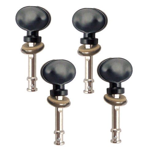 4pcs Black Ukulele Friction Pegs Tuning Machines for Ukulele Guitar 4 String - Picture 4 of 9