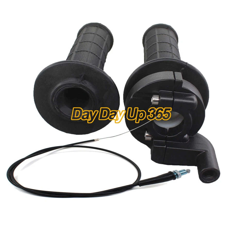 For Suzuki RM 50 RM60 RM65 RM80 JR80 RM85 Twist Handle Grip Bar & Throttle Cable - Image 2 of 4