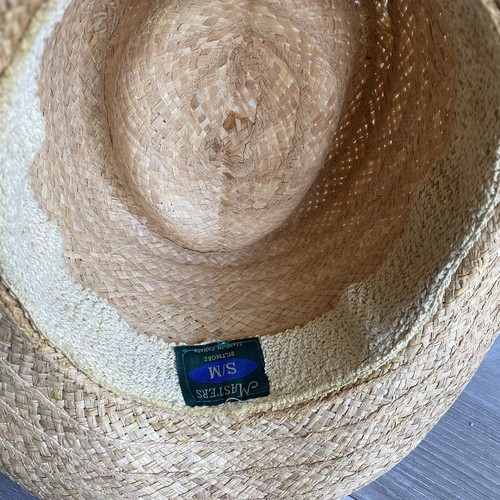 Masters Augusta National Straw Sun Hat Size S/M Biltmore Vintage Made in Canada - Picture 12 of 13