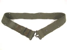 Original WWII US Army/USMC M1936 Pistol Web Belt OD Green Color - Nice #2