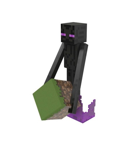 Minecraft Diamond Enderman Action Figure with Accessories 5.5-inch Toy Collectib - Picture 4 of 6