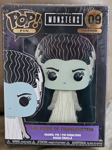 Funko POP! Horror Emaille Pin Universal Monsters - THE WOLF MAN 08 & BRIDE OF 09 - Bild 2 von 5