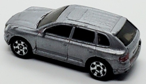 2006 MATCHBOX MBX METAL PORSCHE CAYENNE TURBO SILVER 1:66 DIECAST 2 7/8" CAR - Picture 3 of 6