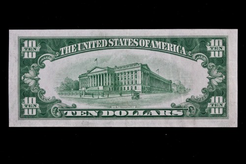 HG $10 1934A Mule Federal Reserve Note G01045848B series A ten $, bp404 Chicago - Picture 3 of 4