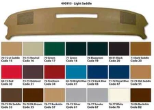 US MADE 1970 - 1976 Corvette Upper Dash Pad In any Factory Correct Color C3 NEW