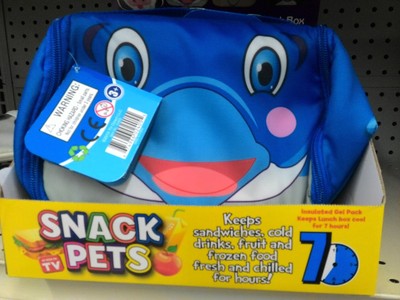snack pets lunch bag