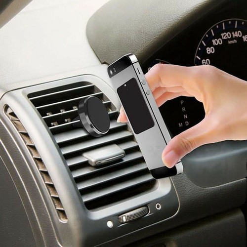 Soporte de montaje de ventilación de aire magnético para automóvil teléfono celular móvil iPhone SE XR 11 Pro Max - Imagen 2 de 9
