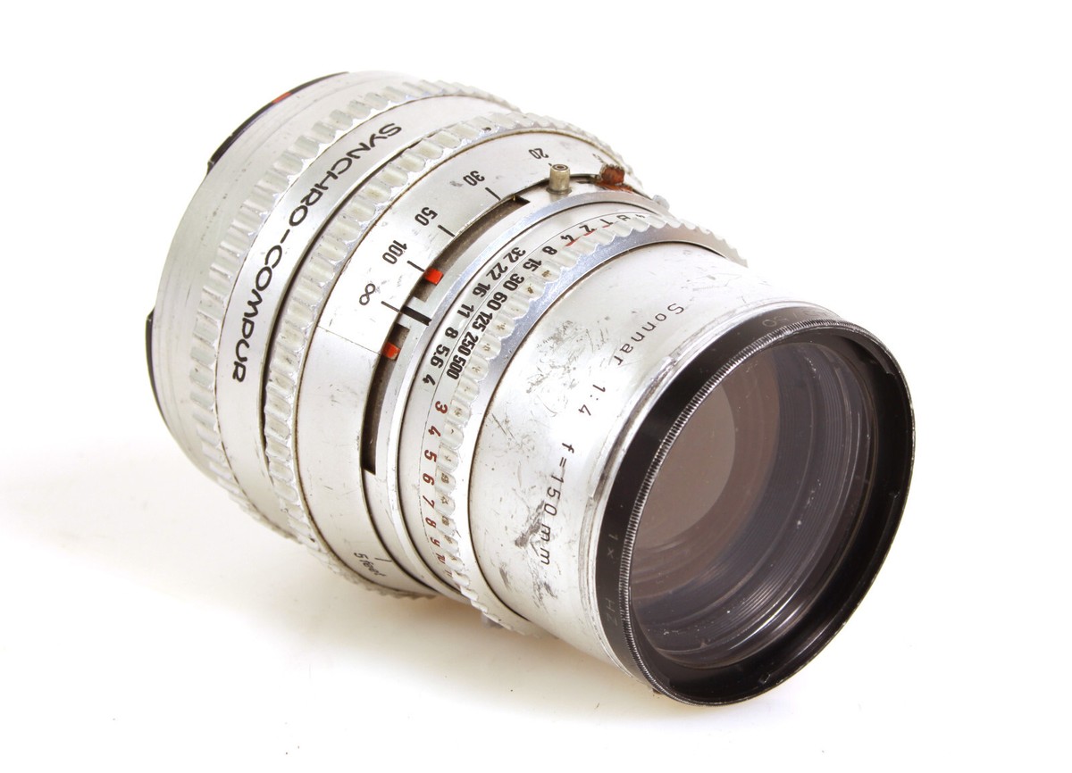 14816 Hasselblad C 150mm F4 Sonnar シルバー Carl Zeiss 150mm f4 Sonnar C Lens for Hasselblad V System